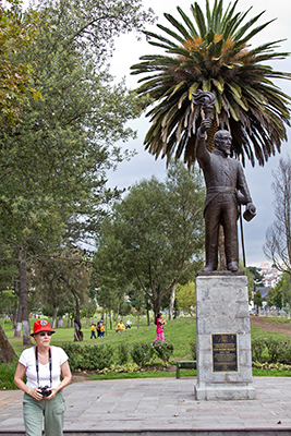 Eloy Alfaro Delgado var præsident i Ecuador fra 1895 -1901