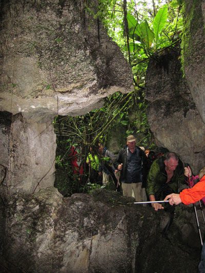 I junglen var også mange klipper