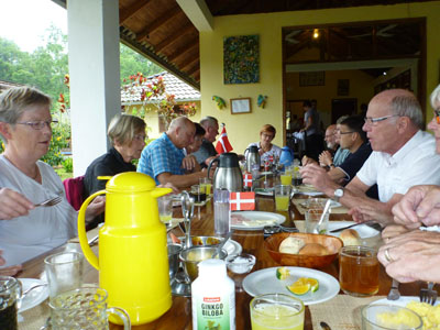 Morgenmad og fødselsdag