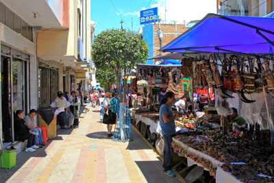 På markedet i Otavalo