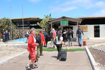 Ankomst til Galapagos - San Christobal