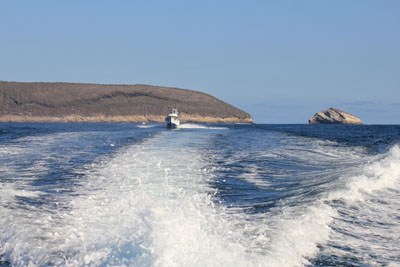 Sejlturen fra Floreana til Isabella