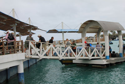 Bagagen læsset og klar til at kører til hotellet