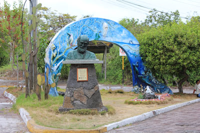 Indgangen til Darwin centret