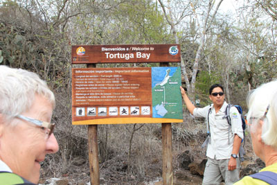 Fodtur til Tortuga Bay