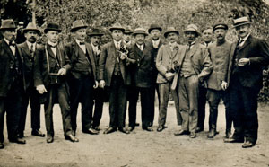 Jørgen Peter Jensen på udflugt med Håndværkerforeningen