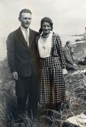 Kaj og Ellen sandsynligvis ved Båring Vig