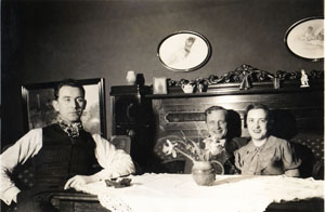 Mourits Hansen, William og Ingrid