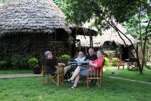 Hygge i haven ved L'Oasis